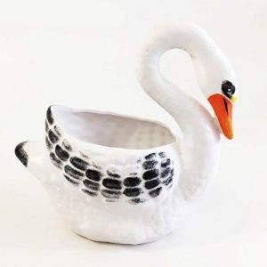 Керамична саксия лебед НА ПРОМО ЦЕНА В ОТСТЪПКА С МНЕНИЯ, РЕВЮТА, ОТЗИВИ И ПРЕПОРЪКИ от Saksiika.com