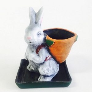 Керамична саксия зайче средно НА ПРОМО ЦЕНА В ОТСТЪПКА С МНЕНИЯ, РЕВЮТА, ОТЗИВИ И ПРЕПОРЪКИ от Saksiika.com