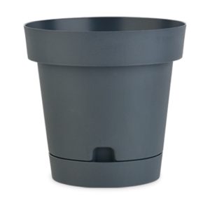 Саксия Terra Ф30см/Н28.5см, Антрацит